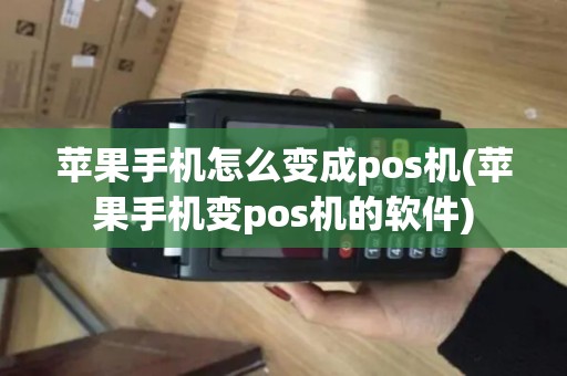 苹果手机怎么变成pos机(苹果手机变pos机的软件)