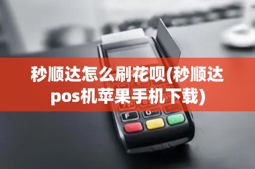 秒顺达怎么刷花呗(秒顺达pos机苹果手机下载)