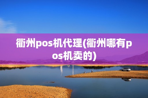 衢州pos机代理(衢州哪有pos机卖的)