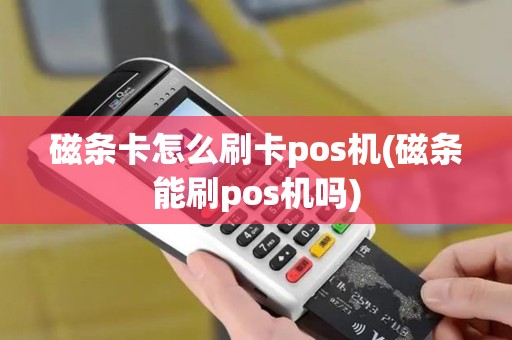 磁条卡怎么刷卡pos机(磁条能刷pos机吗)