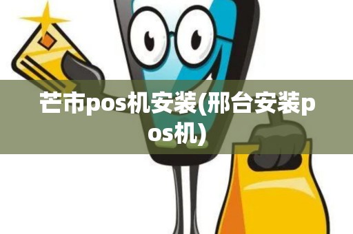 芒市pos机安装(邢台安装pos机)
