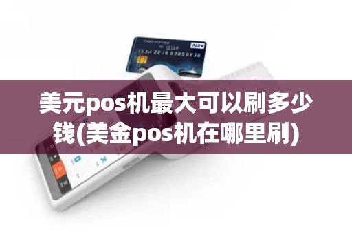 美元pos机最大可以刷多少钱(美金pos机在哪里刷)