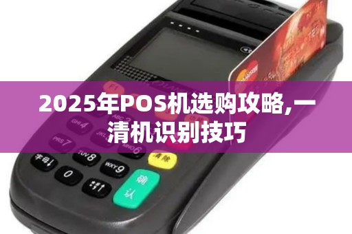 2025年POS机选购攻略,一清机识别技巧