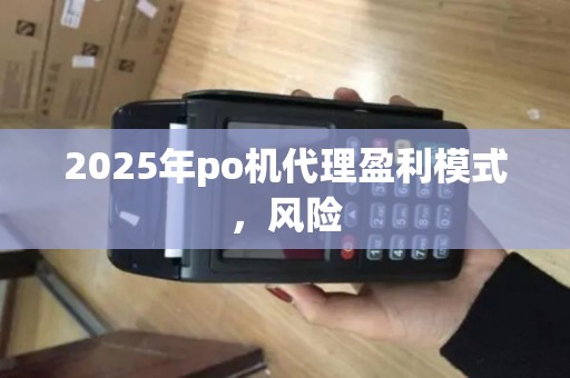 2025年po机代理盈利模式，风险