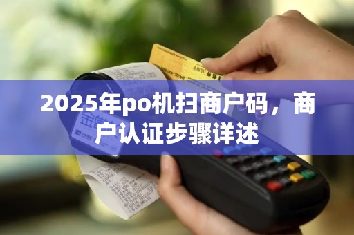 2025年po机扫商户码，商户认证步骤详述