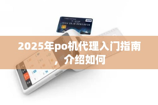 2025年po机代理入门指南，介绍如何