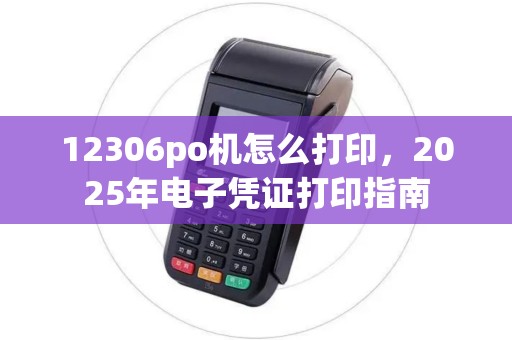 12306po机怎么打印，2025年电子凭证打印指南