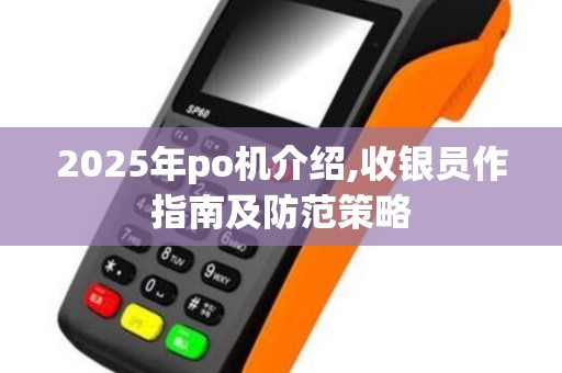 2025年po机介绍,收银员作指南及防范策略