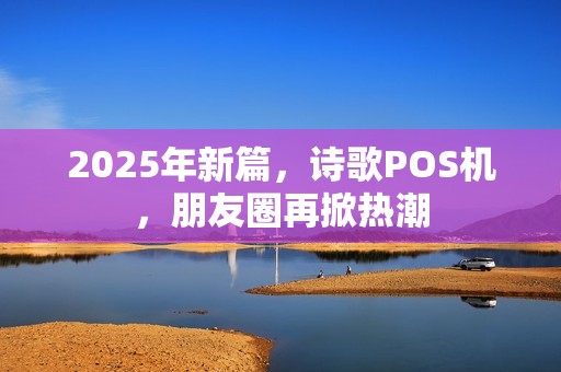 2025年新篇，诗歌POS机，朋友圈再掀热潮