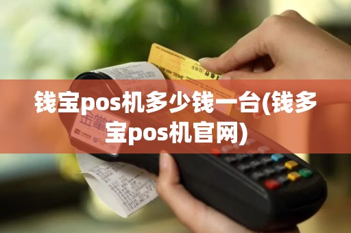 钱宝pos机多少钱一台(钱多宝pos机官网)