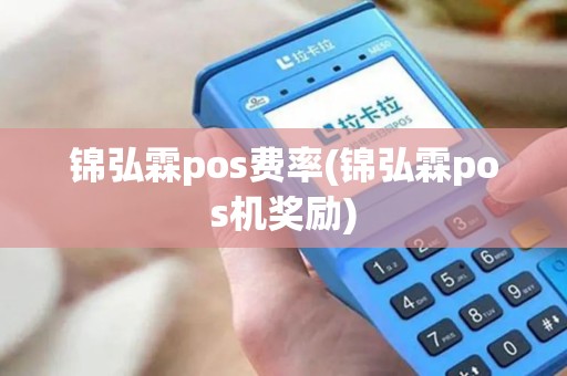 锦弘霖pos费率(锦弘霖pos机奖励)