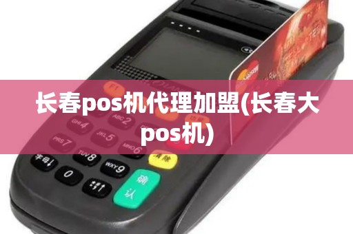 长春pos机代理加盟(长春大pos机)