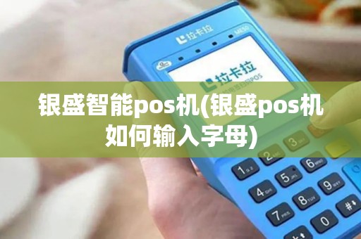 银盛智能pos机(银盛pos机如何输入字母)