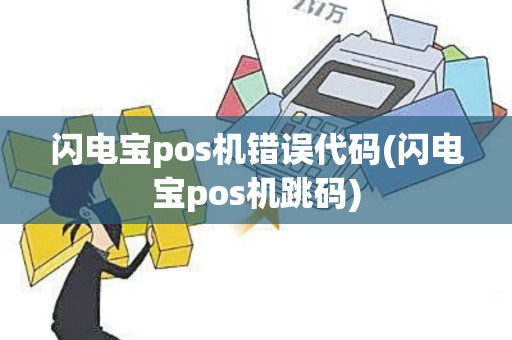 闪电宝pos机错误代码(闪电宝pos机跳码)