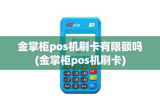 金掌柜pos机刷卡有限额吗(金掌柜pos机刷卡)