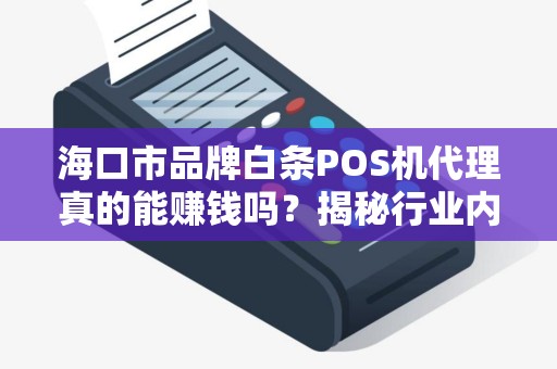 海口市品牌白条POS机代理真的能赚钱吗？揭秘行业内幕与避坑指南！