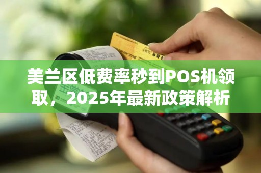 美兰区低费率秒到POS机领取，2025年最新政策解析！背后隐藏哪些不为人知的秘密？