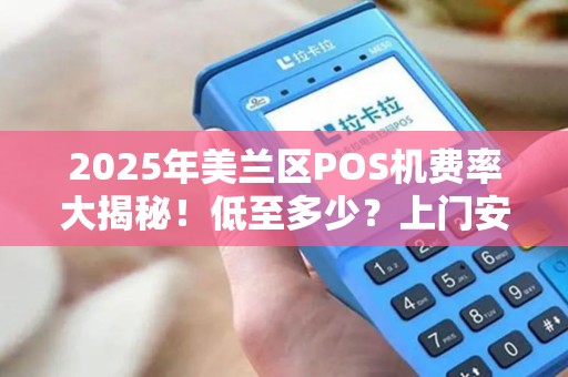 2025年美兰区POS机费率大揭秘!低至多少?上门安装真的靠谱吗?