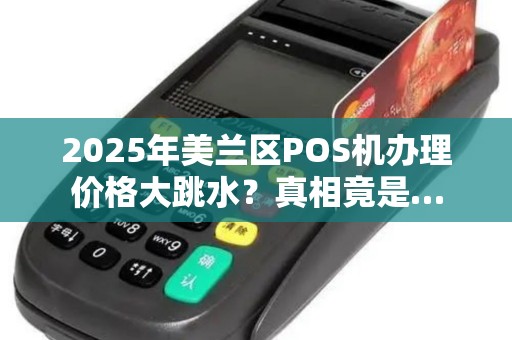 2025年美兰区POS机办理价格大跳水?真相竟是… 2025年美兰区POS机办理价格大跳水?真相竟是…