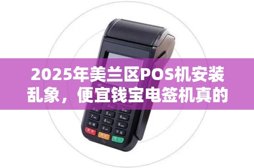 2025年美兰区POS机安装乱象,便宜钱宝电签机真的靠谱吗?