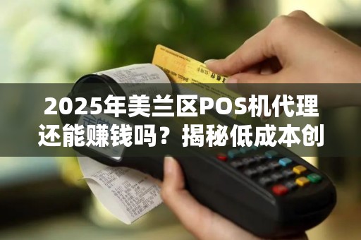 2025年美兰区POS机代理还能赚钱吗？揭秘低成本创业的真相！
