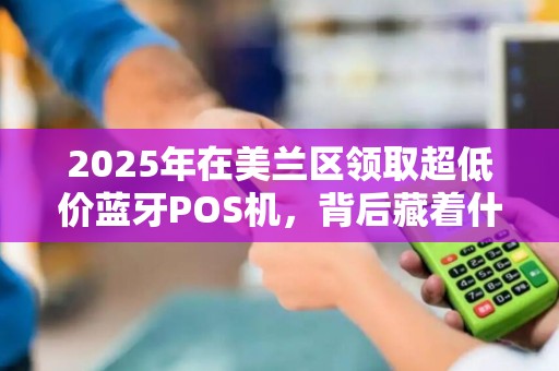 2025年在美兰区领取超低价蓝牙POS机,背后藏着什么猫腻?