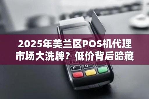 2025年美兰区POS机代理市场大洗牌?低价背后暗藏哪些玄机?