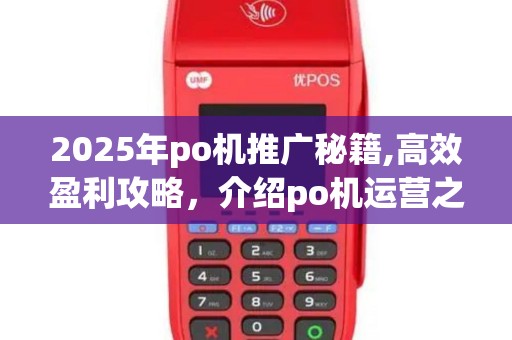 2025年po机推广秘籍,高效盈利攻略,介绍po机运营之道