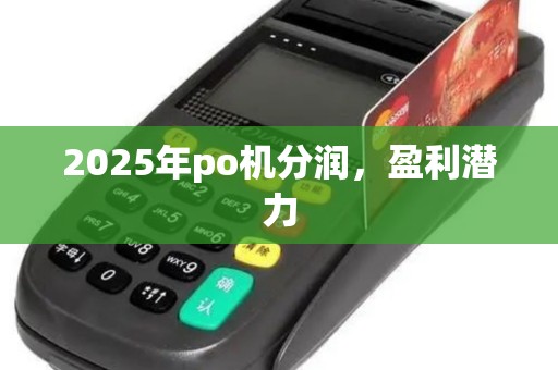 2025年po机分润，盈利潜力