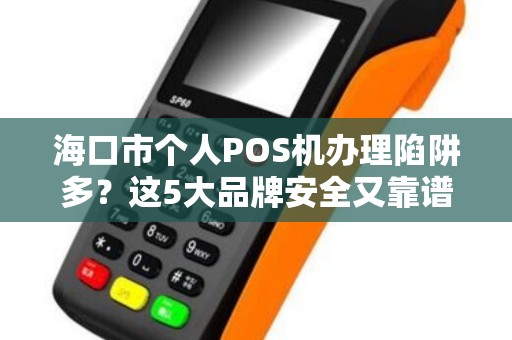 海口市个人POS机办理陷阱多?这5大品牌安全又靠谱!
