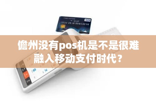 儋州没有pos机是不是很难融入移动支付时代?