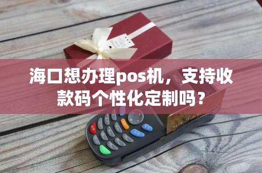 海口想办理pos机，支持收款码个性化定制吗？