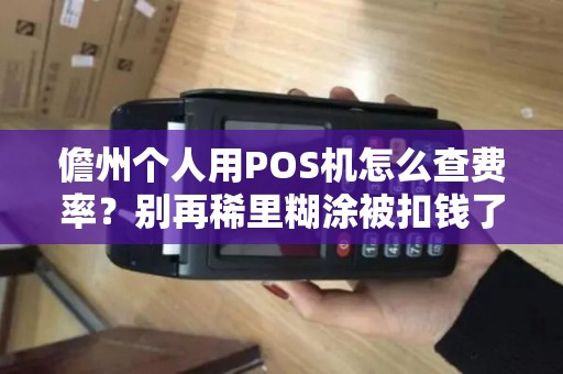 儋州个人用POS机怎么查费率？别再稀里糊涂被扣钱了！