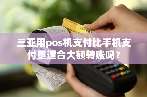 三亚用pos机支付比手机支付更适合大额转账吗？