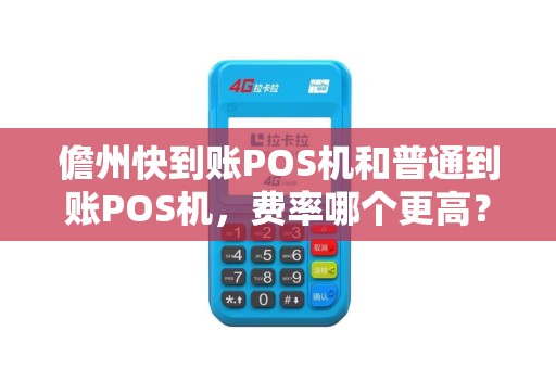 儋州快到账POS机和普通到账POS机,费率哪个更高?
