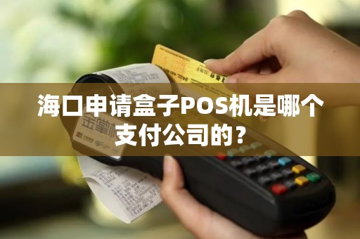 海口申请盒子POS机是哪个支付公司的？