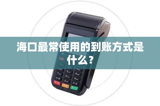 海口最常使用的到账方式是什么？