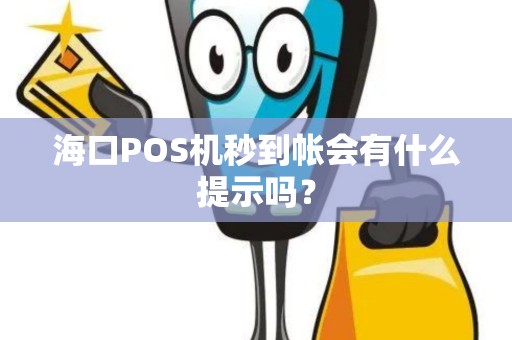 海口POS机秒到帐会有什么提示吗？