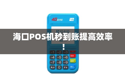海口POS机秒到账提高效率！