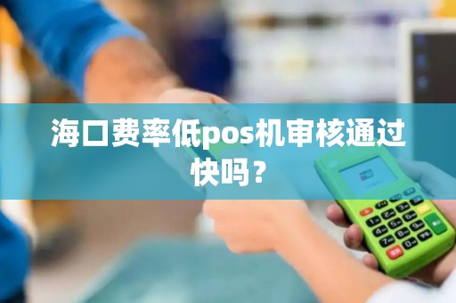 海口费率低pos机审核通过快吗？
