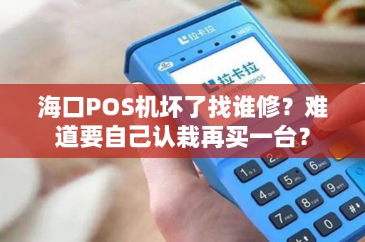 海口POS机坏了找谁修?难道要自己认栽再买一台?