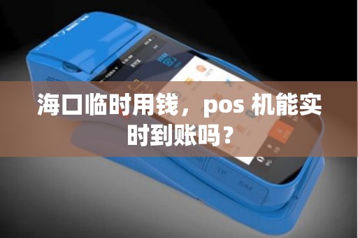 海口临时用钱,pos 机能实时到账吗?