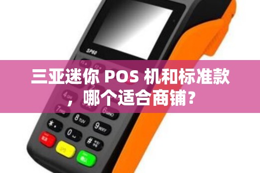 三亚迷你 POS 机和标准款，哪个适合商铺？