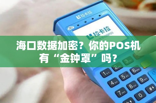 海口数据加密？你的POS机有“金钟罩”吗？