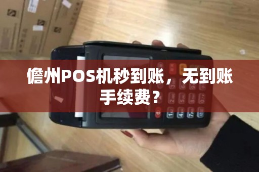 儋州POS机秒到账，无到账手续费？
