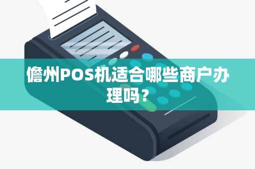 儋州POS机适合哪些商户办理吗？