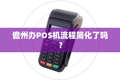 儋州办POS机流程简化了吗？