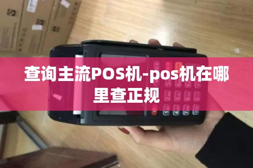 查询主流POS机-pos机在哪里查正规