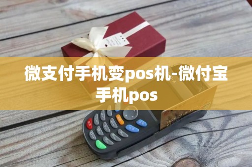 微支付手机变pos机-微付宝手机pos