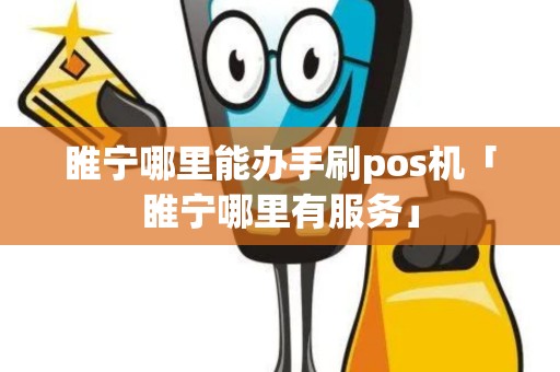 睢宁哪里能办手刷pos机「睢宁哪里有服务」